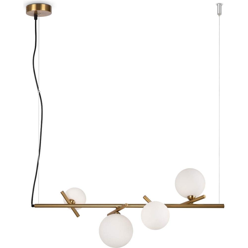 Изображение товара Подвесной светильник Freya blossom 4xG9 25W металл латунь Modern стиль