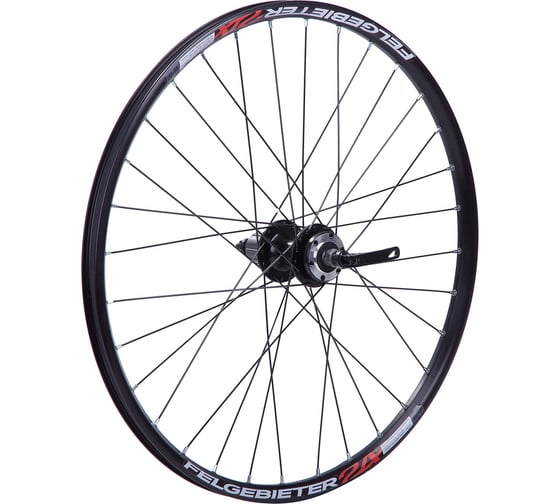 Изображение товара Колесо STG 24" заднее, двойной обод под disc 32 отверстий, втулка SF B27R алюминий Х95059