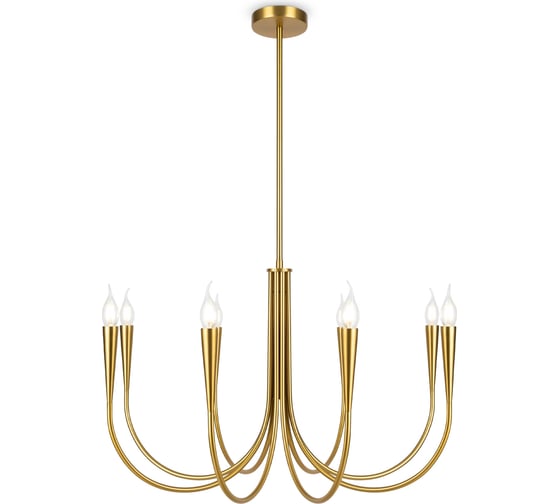 Изображение товара Подвесной светильник Freya branches 8хe14x40w металл латунь FR5253PL-08BS