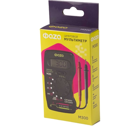 Изображение товара Цифровой мультиметр ФАZА M300 5008779