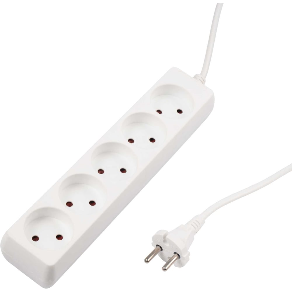 Изображение товара Удлинитель ФАZА 5х5м 10А IP20 с 5 розетками