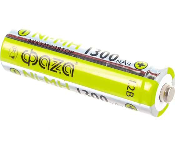 Изображение товара Аккумулятор ФАZА размера AA/HR6 1.2В 1300мАч Ni-MH BL-2 5002944