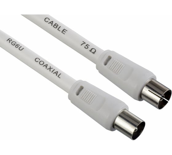 Изображение товара Кабель PERFEO ТВ вилка - ТВ розетка длина 1 м. T5001 30 003 923