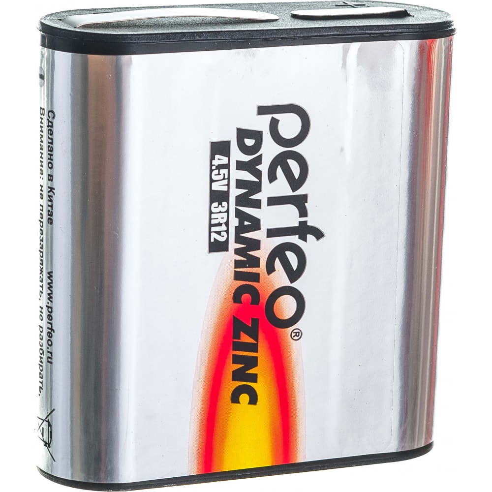 батарейка perfeo 3r12 1sh dinamic zinc 1 штука Батарейка Perfeo