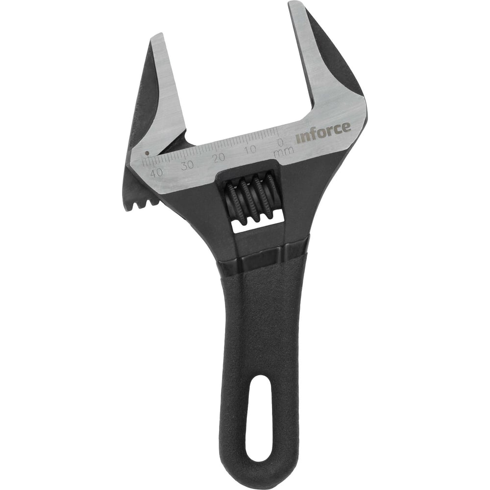 Изображение товара Компактный разводной ключ 155 мм Inforce профессиональный инструмент