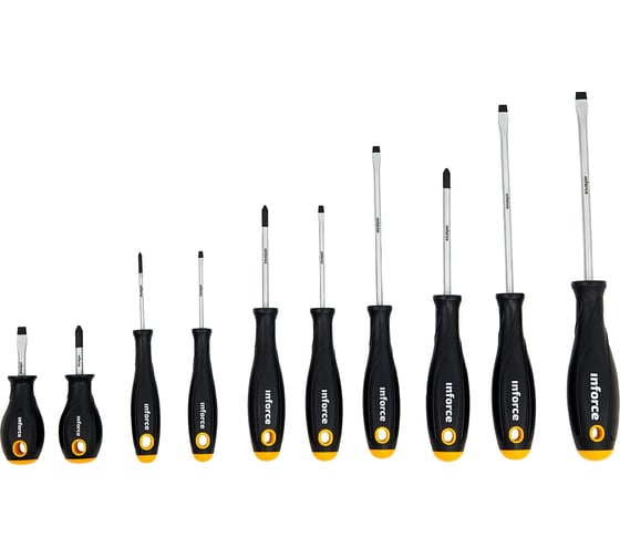 Изображение товара Набор отверток Inforce 10 шт 06-09-93