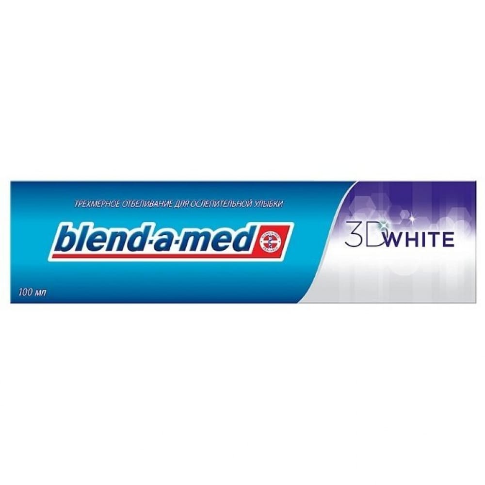 Зубная паста BLEND_A_MED 875 3D WHITE - фото 1