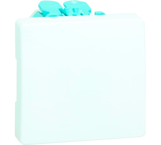 Изображение товара Одноклавишный проходной выключатель Simon 16А, 250В, широкий модуль, S27, белый 27211-65