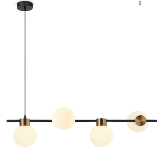 Изображение товара Подвесной светильник Freya gatsby 4хg9x25w металл черный FR5232PL-04B