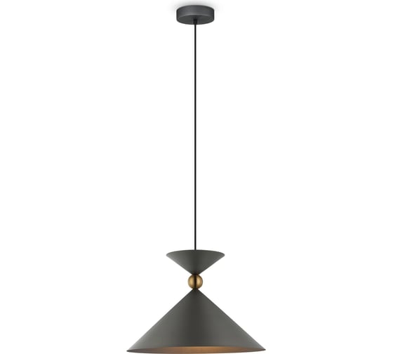 Изображение товара Подвесной светильник Freya moth 1хe27x60w металл серый FR5392PL-01GR1