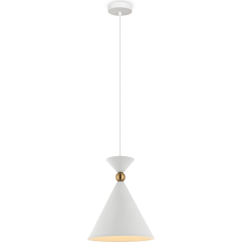 Изображение товара Подвесной светильник Freya moth 1хE27x60W стиль модерн белый металл