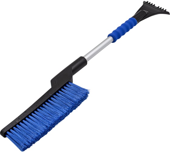 Изображение товара Щетка для уборки снега Very со скребком, мягкой накладкой, распушенной щетиной, 70 см 60-6-057