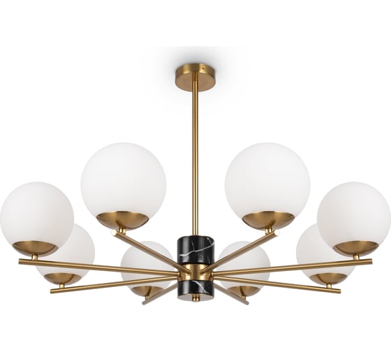 Изображение товара Подвесной светильник Freya marble 8хe27x60w металл латунь FR5230PL-08BS