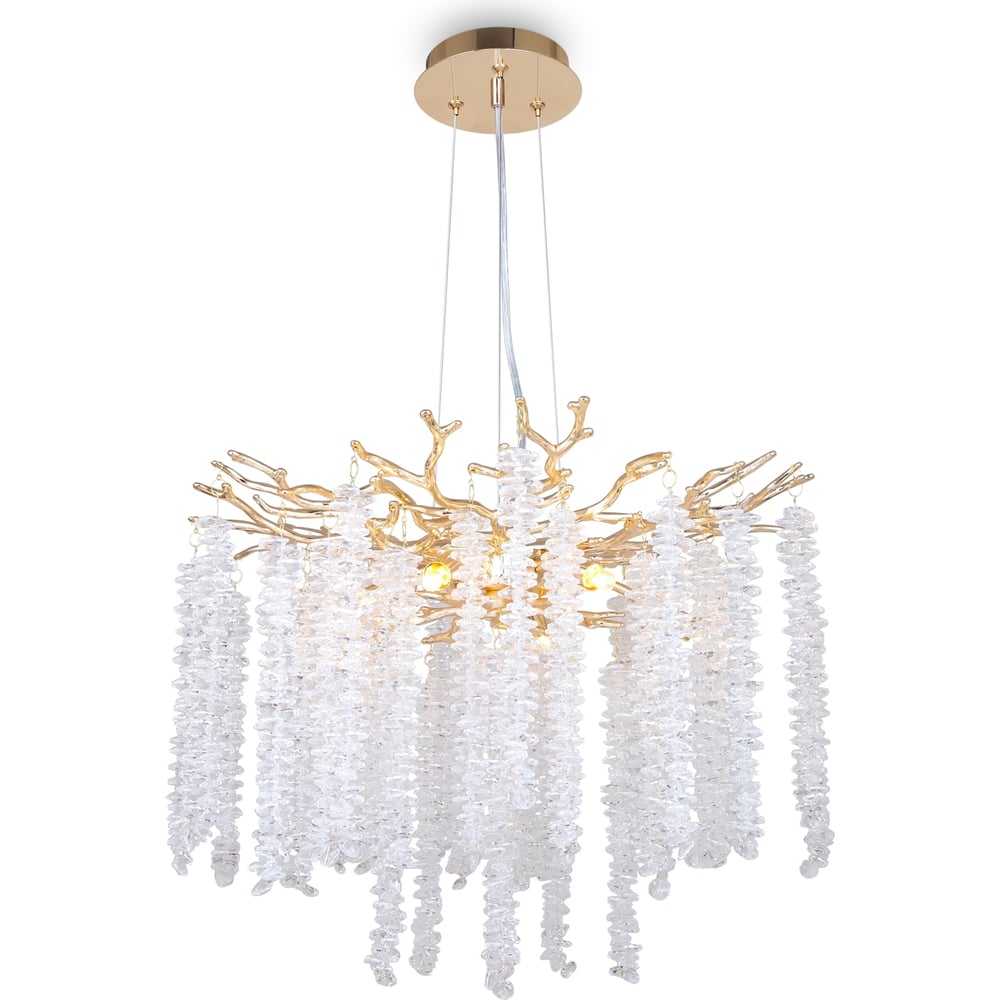 Изображение товара Подвесной светильник Freya mineral 6хg9x40w металл золото FR1010PL-06G