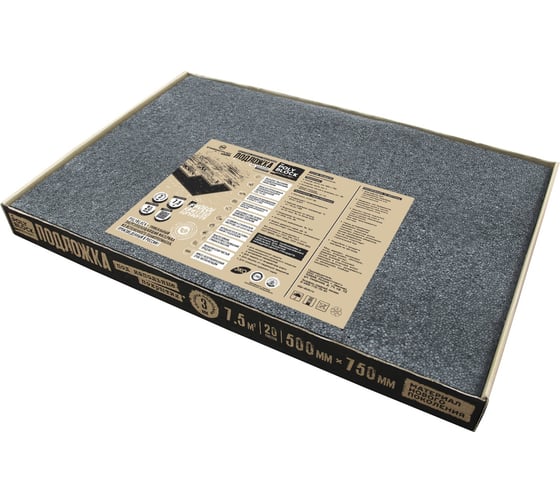 Изображение товара Подложка под ламинат и паркет STP polyblock 3 мм, 20 л, 7.5 кв. м 54540