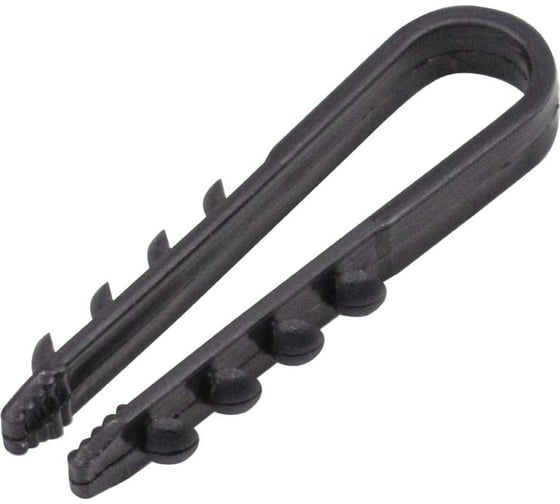 Изображение товара Дюбель-хомут Very 5-10 мм, черный, 100 шт. в упаковке 47-7-011