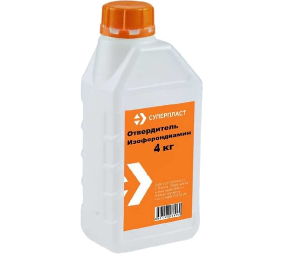 Изображение товара Отвердитель Суперпласт изофорондиамин, 4 кг 4687204386602