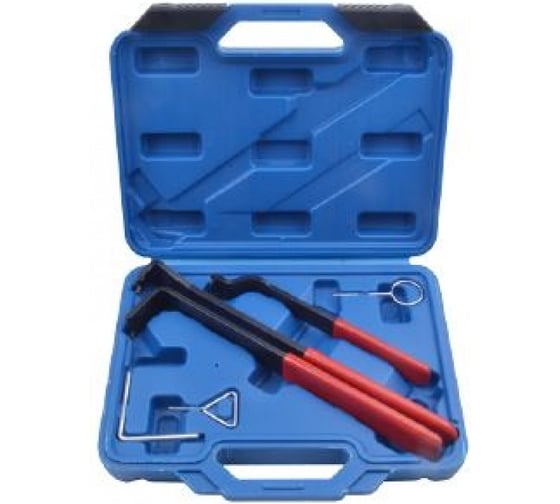 Изображение товара Набор приспособлений для регулировки натяжения ремня ГРМ 6 предметов в кейсе ROCKFORCE RF-903G15(15895)