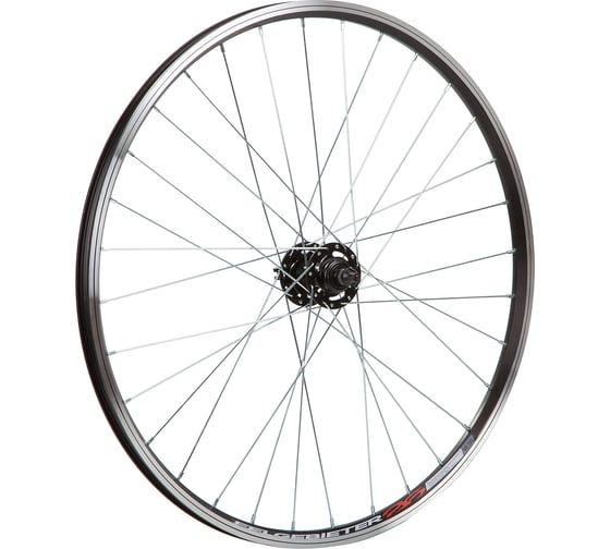 Изображение товара Колесо STG 26" переднее, двустеночный обод, 32 отверстий, втулка SF A22F сталь под диск 6 болтов Х95074