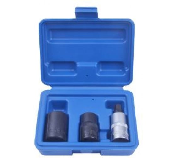 Изображение товара Набор головок для обслуживания тормозной системы автомобиля 1/2 3 предмета ROCKFORCE RF-4036(15233)