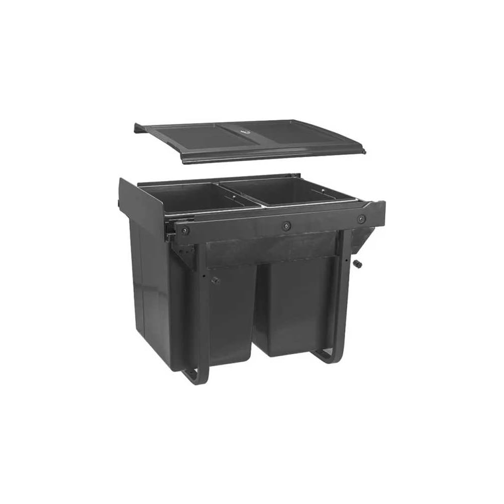 Изображение товара Сегрегатор для модуля 400 мм 2x20 л антрацит без крепления с доводчиком