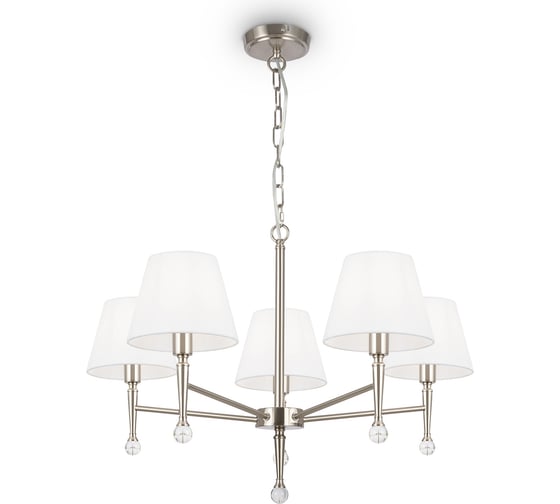 Изображение товара Подвесной светильник Freya rosemary 5хe14x40w металл никель FR2190PL-05N