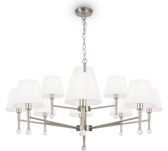 Изображение товара Подвесной светильник Freya rosemary 12хe14x40w металл никель FR2190PL-12N