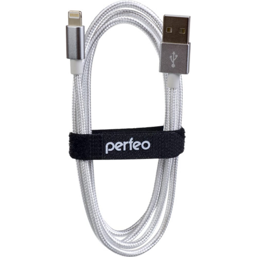 Кабель для iPhone Perfeo аксессуар кабель usb gembird для iphone ipod ipad 1m cc usb ap1mw white