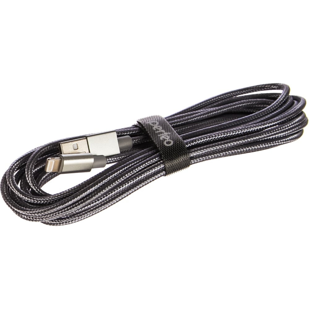Кабель для iPhone Perfeo кабель like me lightning с держателем для провода 1 а 1 м