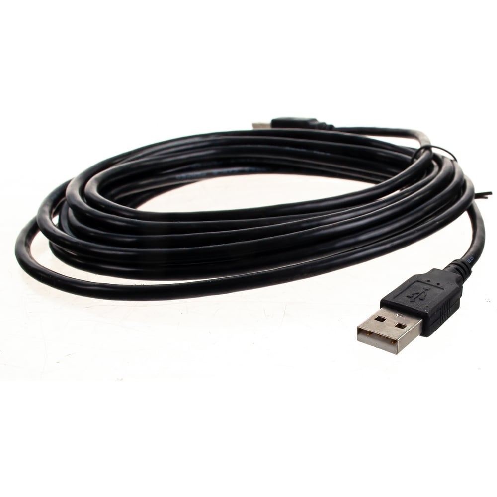 Изображение товара Кабель PERFEO USB2.0 A вилка - В вилка 5 метров
