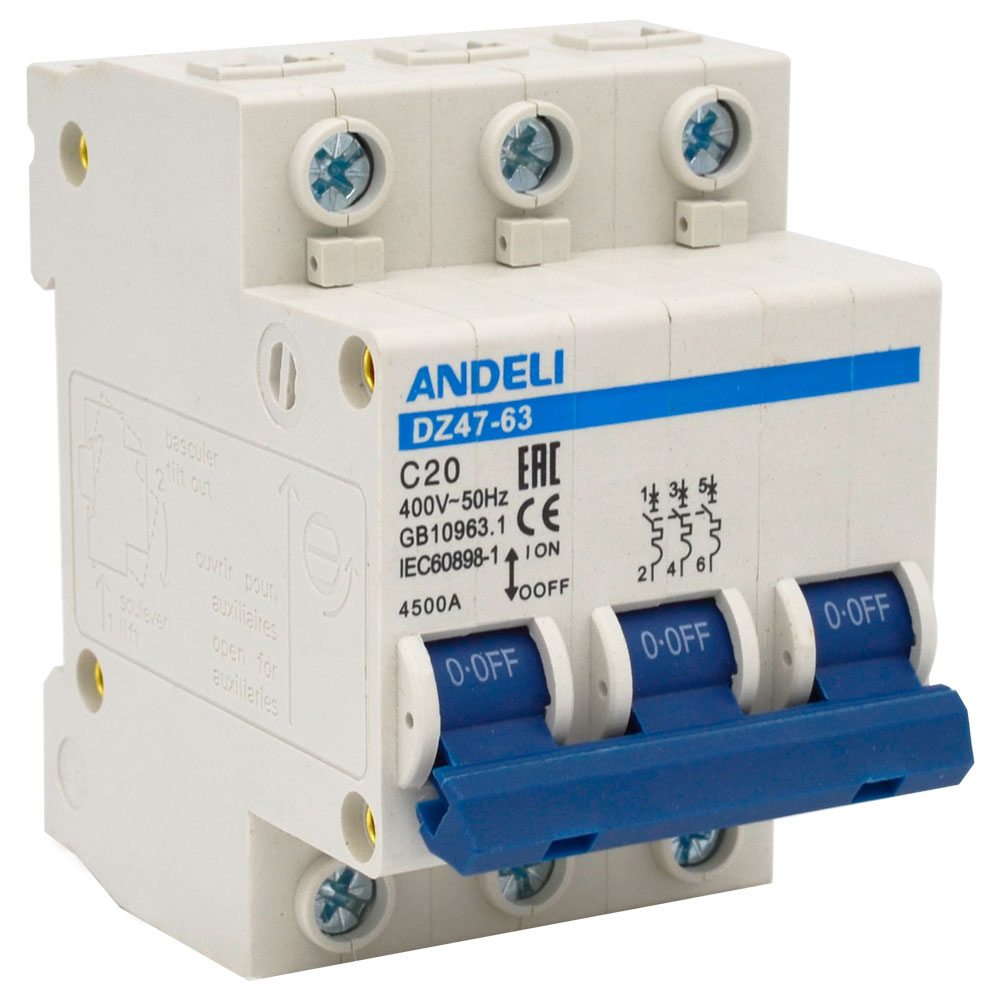 Автоматический выключатель ANDELI - ADL01-093