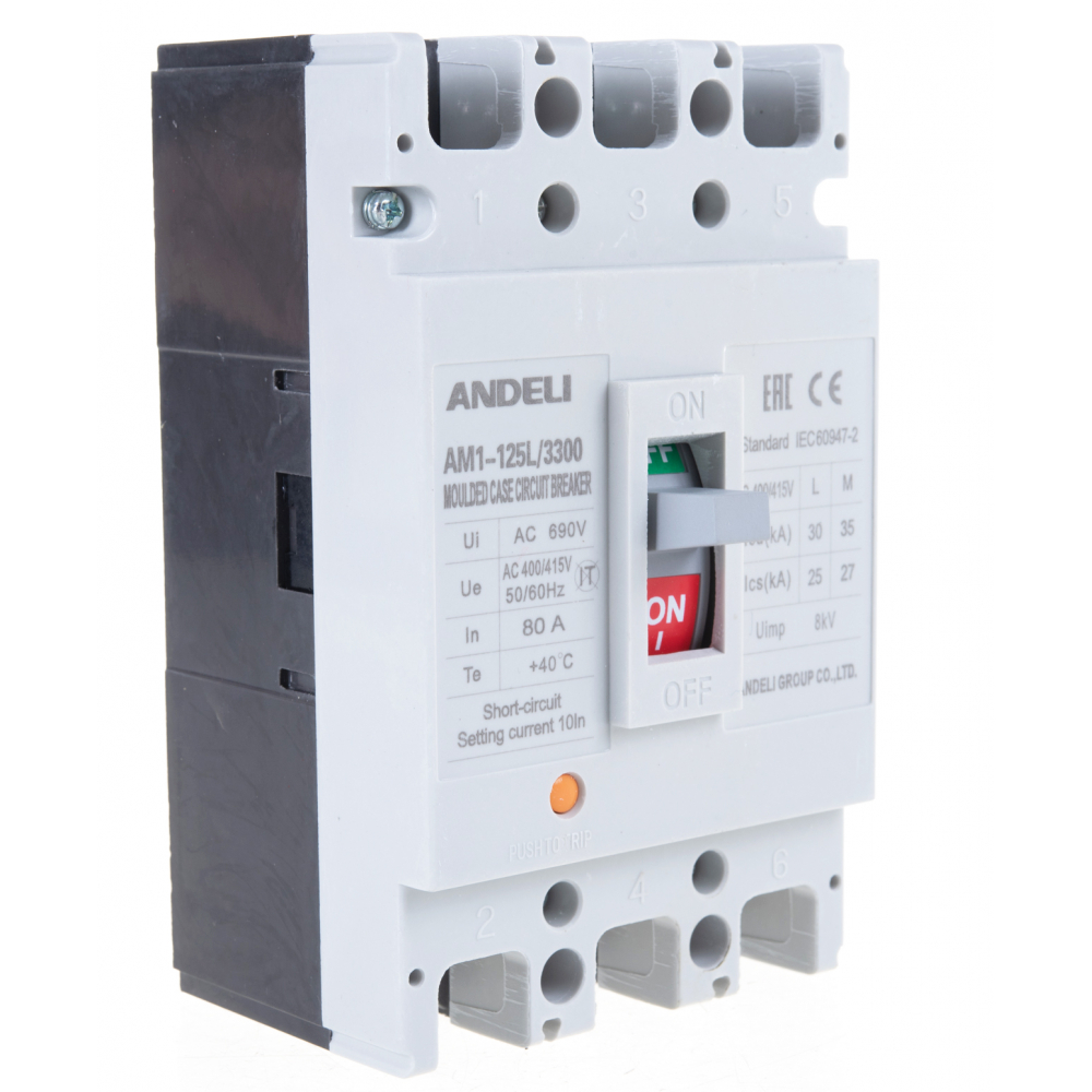 Автоматический выключатель ANDELI - ADL06-024
