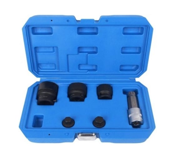 Изображение товара Набор головок для ступичных гаек автомобилей группы VAG, 6 предметов ROCKFORCE RF-40915(18322)