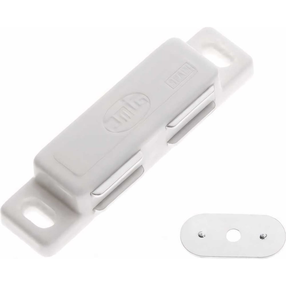 Изображение товара Магнитная защелка Amig белая 20 BL 7589 для дверей и мебели