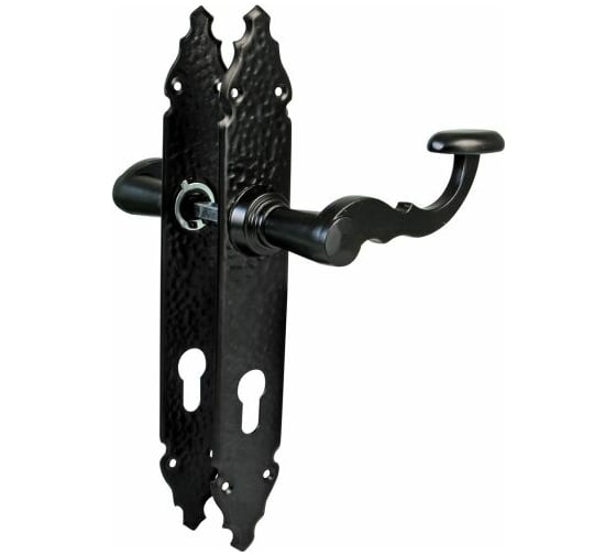 Изображение товара Ручка дверная Amig чёрная 108-280х45