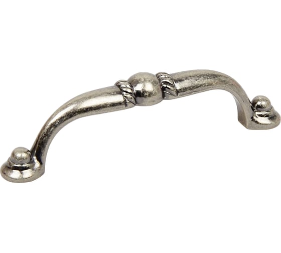 Изображение товара Мебельная ручка JET 189 м.ц. 96 мм, античное серебро RQ189Z.096SA99