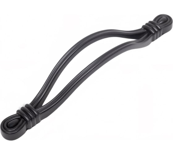 Изображение товара Мебельная ручка JET 179 м.ц. 96 мм, черная матовая RQ179Z.096BL99