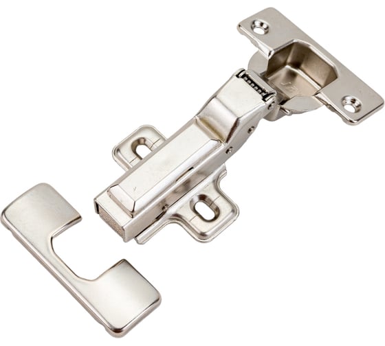 Изображение товара Петля с доводчиком для полунакл. дверей, с монтажной планкой JET Clip-On D35мм HR350B.110Nl99