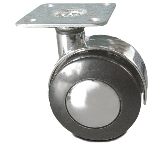 Изображение товара Колесная опора без тормоза JET 320A с площадкой для крепления, D 51 мм FU320A.051BL99