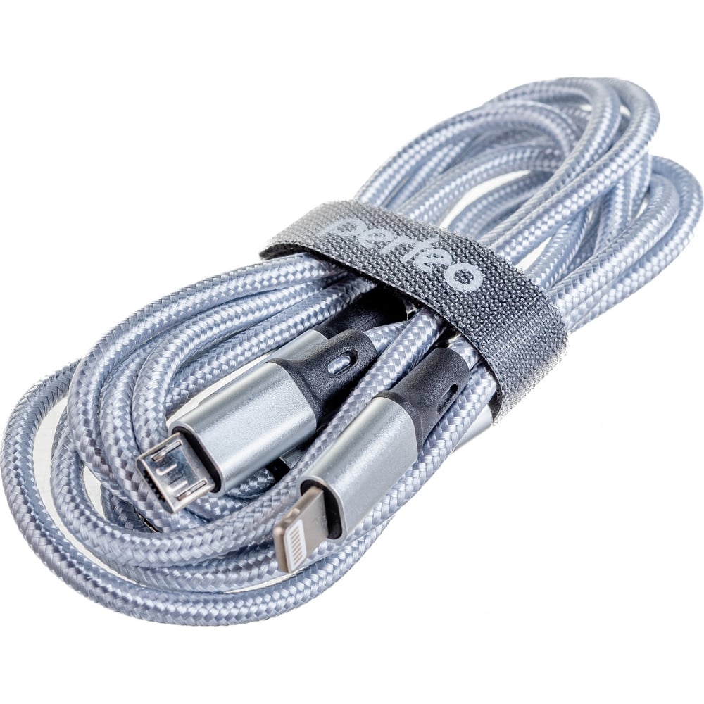 Кабель Perfeo кабель perfeo usb2 0 a вилка micro usb вилка серый длина 1 м бокс u4806