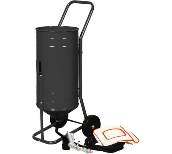 Изображение товара Передвижной пескоструйный аппарат инжекторного типа ROCKFORCE RF-90SFSB(28655)