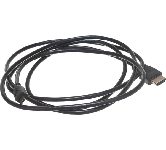 Изображение товара Кабель PERFEO HDMI A вилка - HDMI D micro HDMI вилка ver.1.4 длина 2 м. H1102 30 005 000