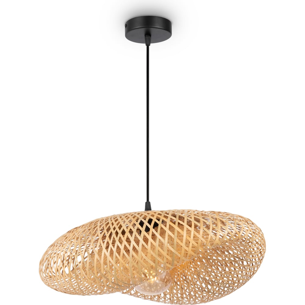 Изображение товара Подвесной светильник Freya Wavy 1хE27 60W коричневый