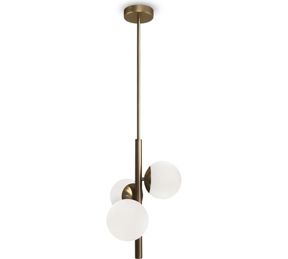 Изображение товара Подвесной светильник Freya zing 3хe27x60w металл латунь FR5199PL-03BS