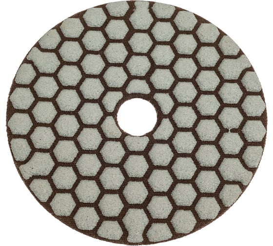 Изображение товара Алмазный гибкий шлифовальный круг АГШК (липучка), сухое шлифование, 100 мм, Р 30 FIT 39850