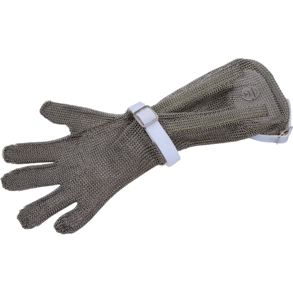 Изображение товара Кольчужная перчатка с ремешком Certaflex Prima 190 мм S нержавеющая сталь