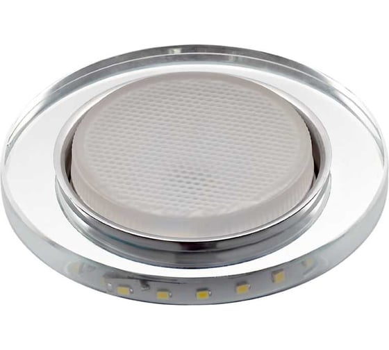 Изображение товара Светильник LightStandart Bohemia LED 53 5 70 декоративный, из ограненного стекла, со светодиодной подсветкой, GX53, прозрачный IT8913