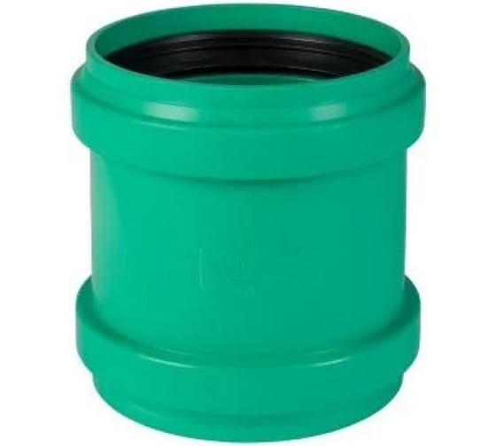 Изображение товара Двойная муфта ливневой канализации Ostendorf 125 мм 777400