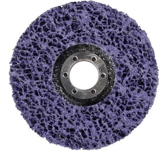 Изображение товара Диск зачистной полимерный CNS 22.2 мм, 125 мм, фиолетовый FIT 39614