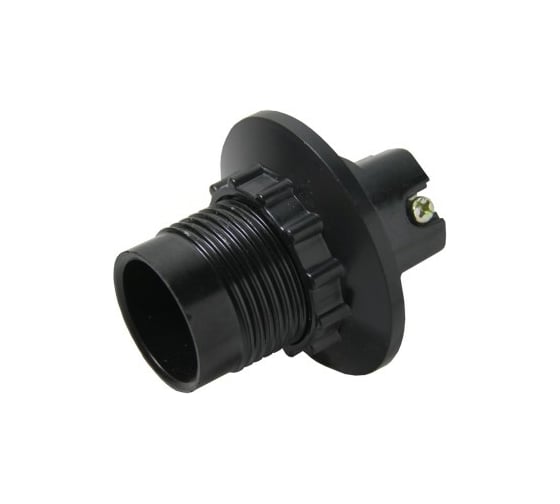 Изображение товара Патрон EKF карболитовый, с кольцом, Е14, черный, без наклейки, 50 шт PROxima LHC-E14-r